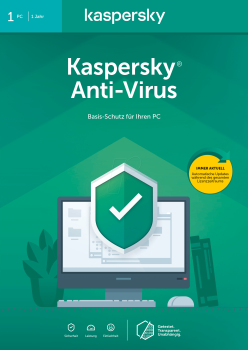 Kaspersky Antivirus - 5PCs/ 2Jahre