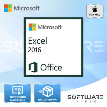 Microsoft Excel 2016 für macOS