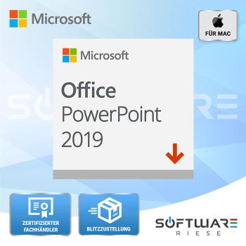 Microsoft PowerPoint 2019 für macOS