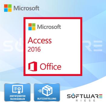 Microsoft Access 2016