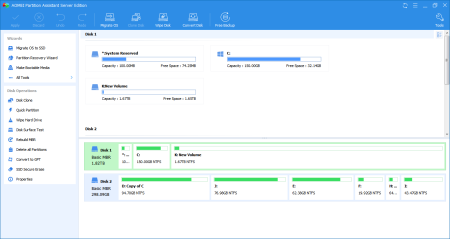 AOMEI Partition Assistant Server