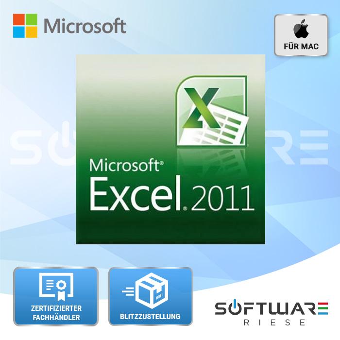 Microsoft Excel 2011 für macOS