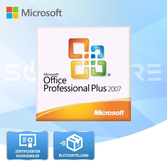 Microsoft Office 2007 Professional Plus - 10PCs