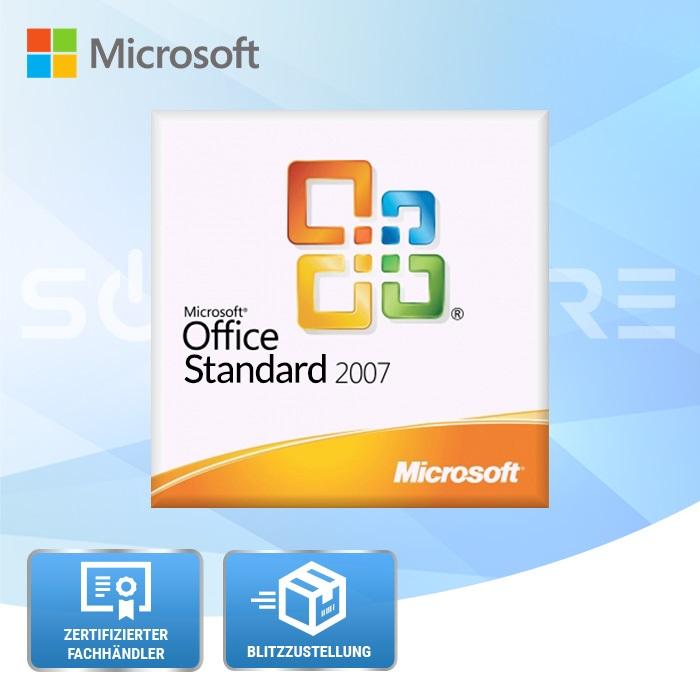 Microsoft Office 2007 Standard - 4PCs