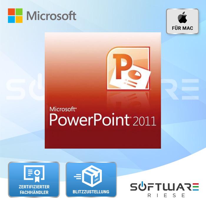 Microsoft PowerPoint 2011 für macOS