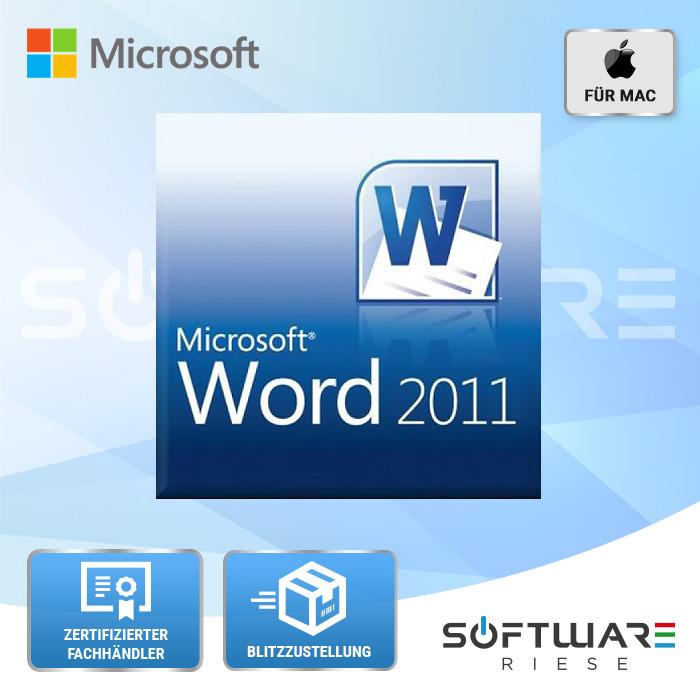 Microsoft Word 2011 für macOS