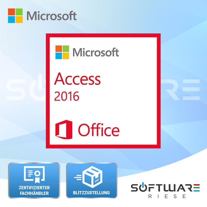 Microsoft Access 2016