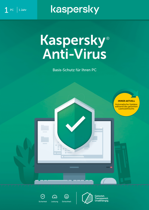 Kaspersky Antivirus - 3PCs/ 2Jahre Kaspersky Antivirus - 3PCs/ 2Jahre