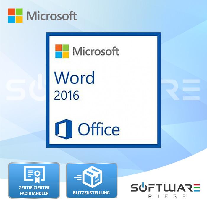 Microsoft Word 2016