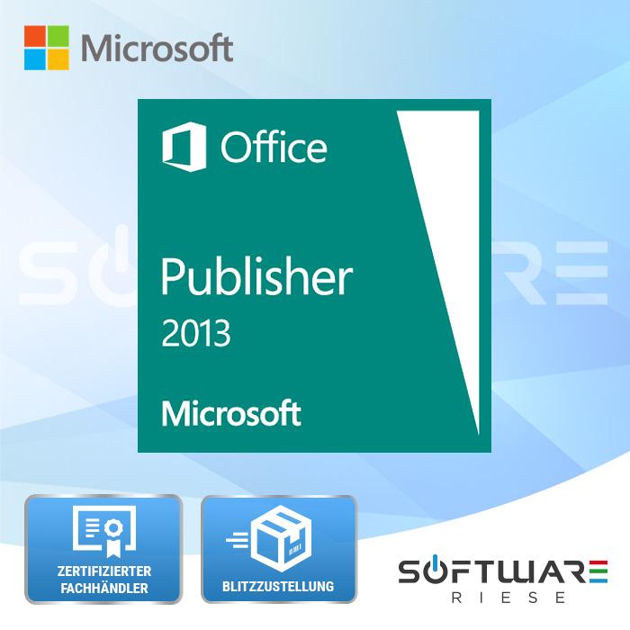 Microsoft Publisher 2013